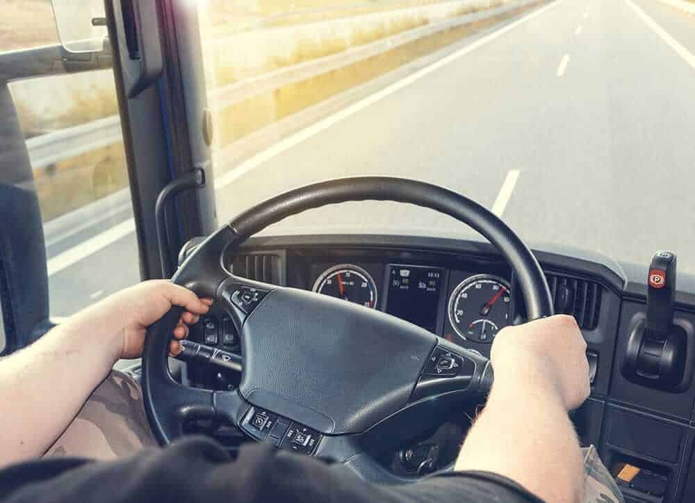 bus drivers steering wheel