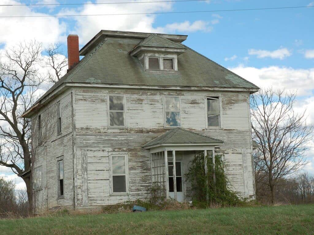 unoccupied house