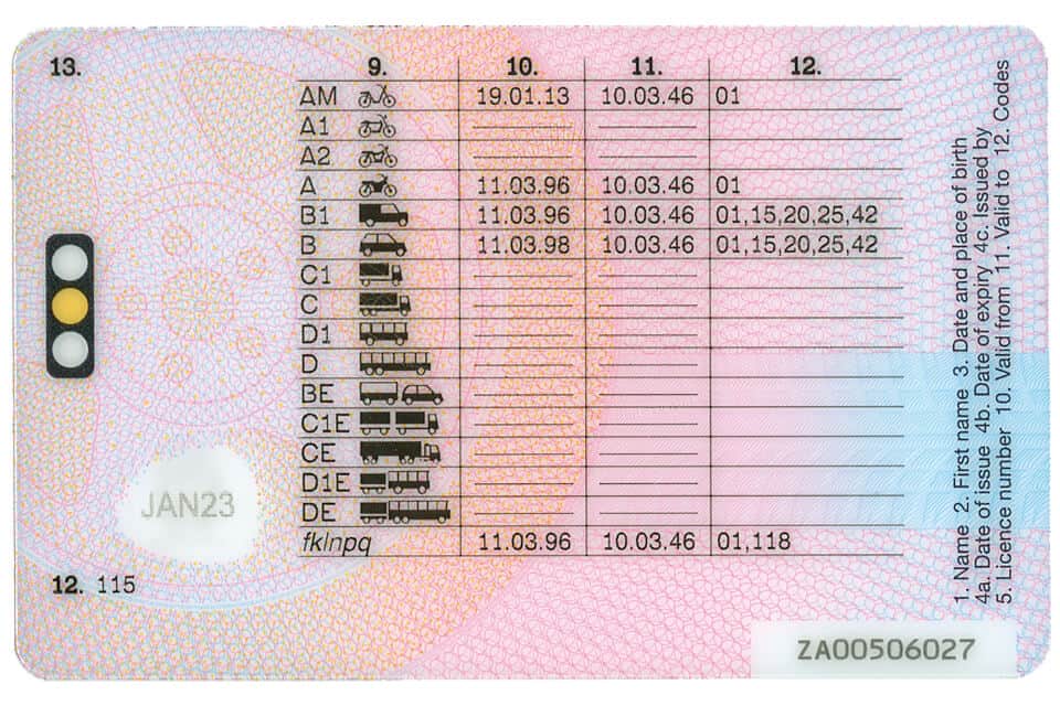 driving licence