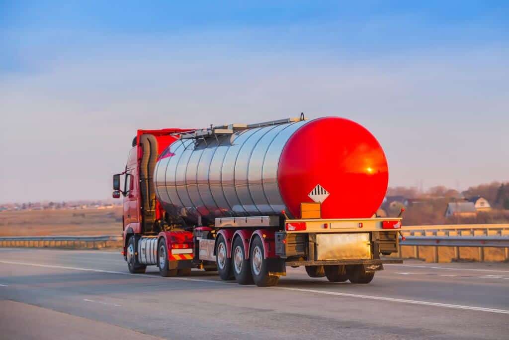 HGV on motorway